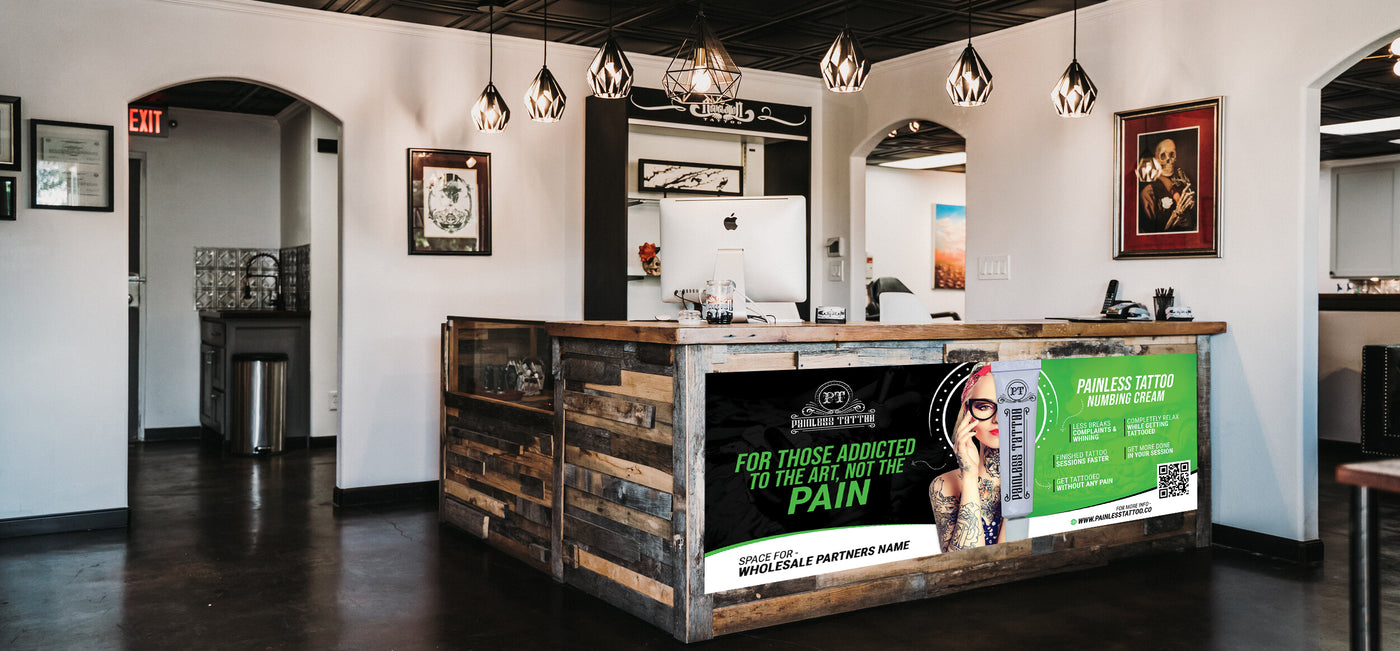 Painless Tattoo Banners & Signs PainlessTattoo