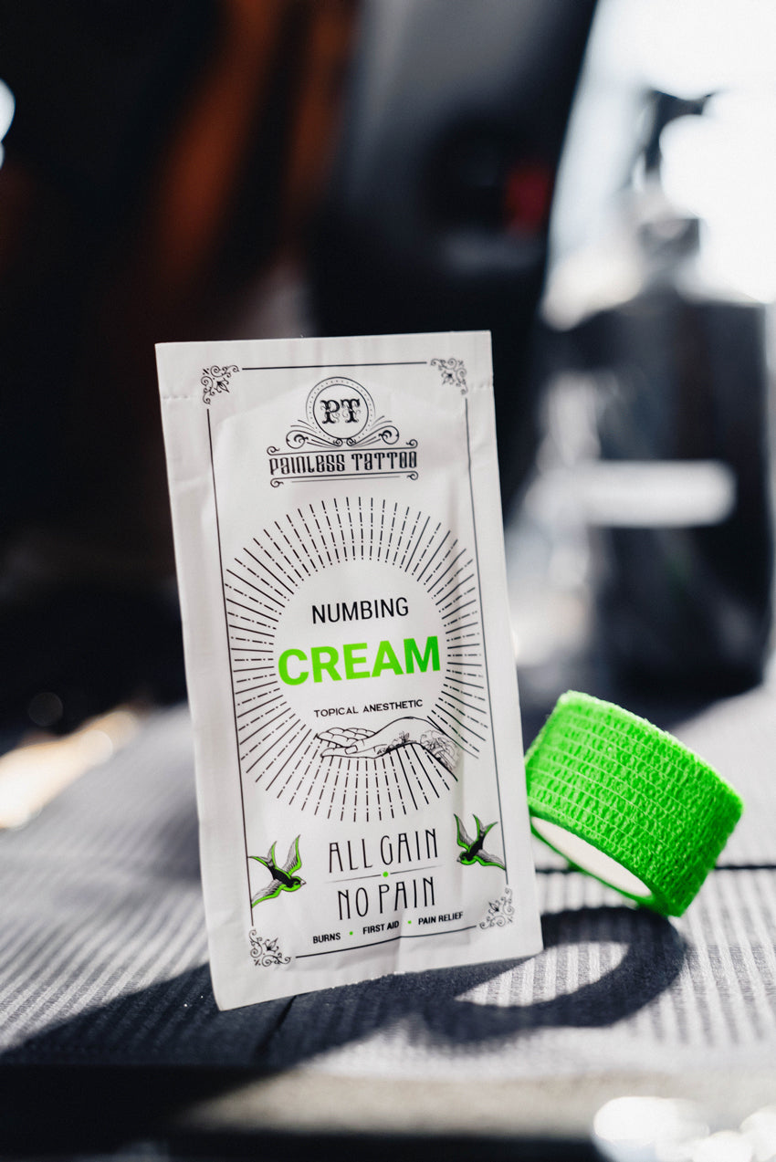 Painless Tattoo Cream – PainlessTattoo